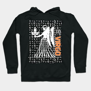 Virgo zodiac design Hoodie